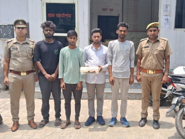आरोपी पुलिस गिरफ्त में