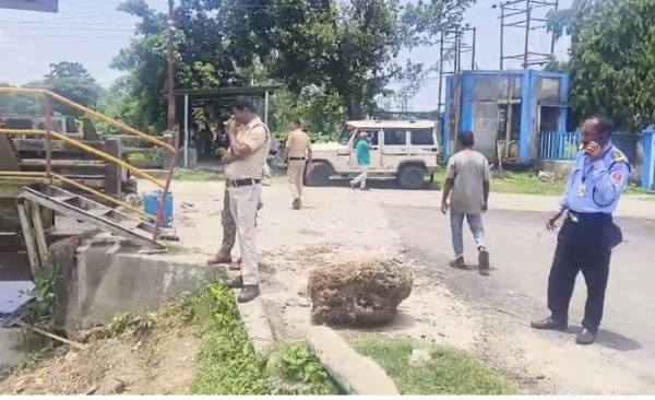 अज्ञात व्यक्ति का शव बरामद