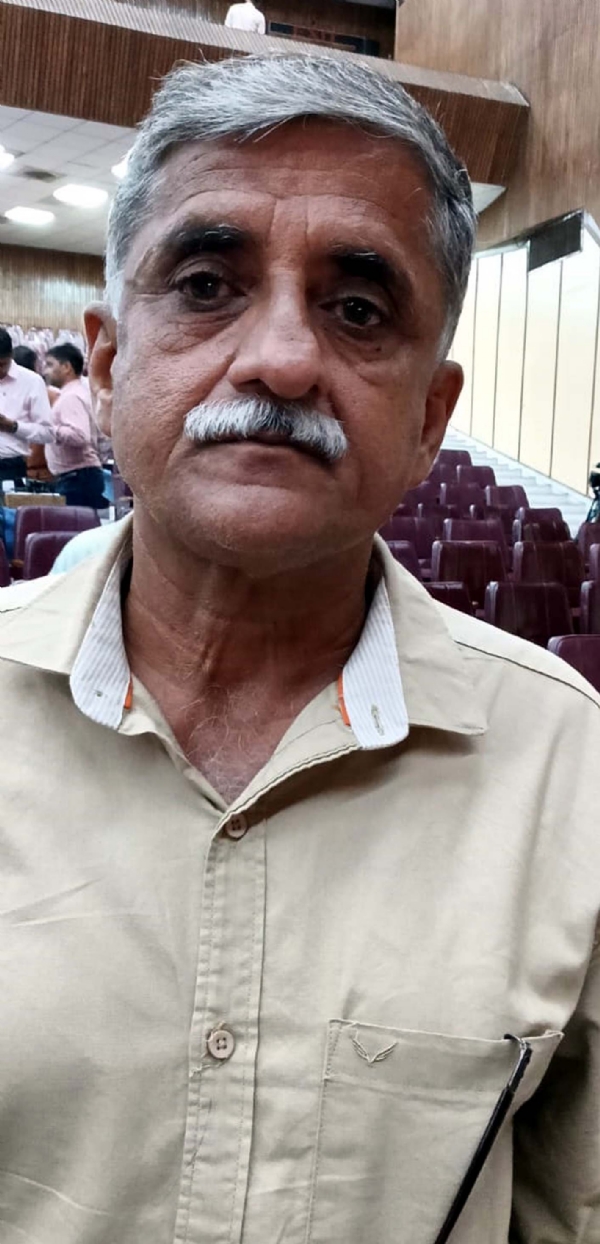 सीएम से बातचीत करने वाला किसान संजय मेहता।