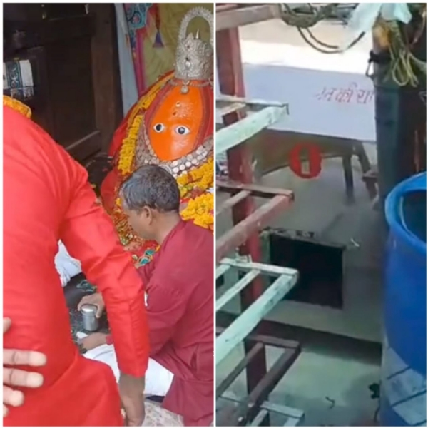 दानपेटी से लाखों की चोरी,जांच में जुटी पुलिस
