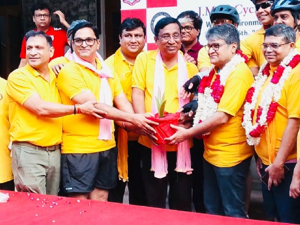 जयपुर मेडिकल एसोसिएशन ने साइकिल रैली में दिया पर्यावरण और स्वास्थ्य के प्रति जागरूकता बढ़ाने का संदेश