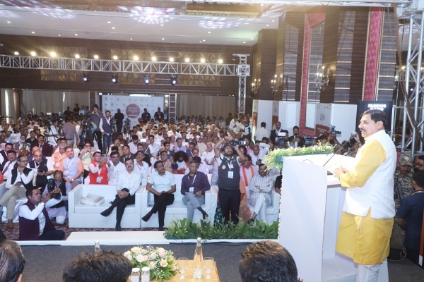उज्जैन में स्पिरिचुअल एंड वेलनेस समिट-2025 को संबोधित करते हुए मुख्यमंत्री