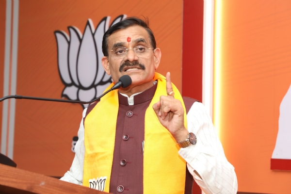 बीजेपी प्रदेश अध्यक्ष  ने अनुसूचित जाति मोर्चा की प्रदेश स्तरीय बैठक को किया संबोधित