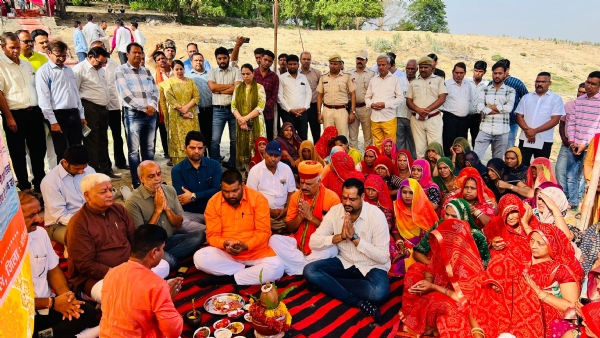 भीलवाड़ा में वंदे गंगा जल संरक्षण जन अभियान” का शुभारंभ, संस्कृति और प्रकृति का संगम