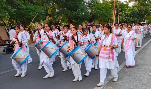 राष्ट्र सेविका समिति का पथ संचलन