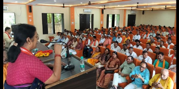 भाजपा कार्यशाला में गूंजा विकसित भारत का संकल्प, 11 वर्षों की उपलब्धियों पर हुई चर्चा