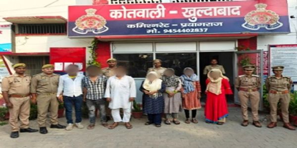 शादी कराने के नाम से ठगी करने वाले गिरोह का खुलासा, चार महिलाओं समेत 7 गिरफ्तार