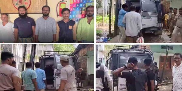 बदरपुर में शिव मंदिर के पास गोकशी, इलाके में तनाव, पांच गिरफ्तार