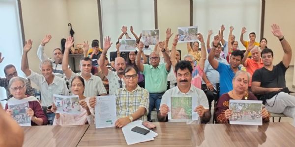 ठाणे में कावेसर झील सौंदर्यीकरण पर दो गुट आमने- सामने