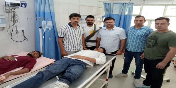 हिसार : एसटीएफ व बदमाशों में मुठभेड़, पांच काबू, दो को लगी गोली