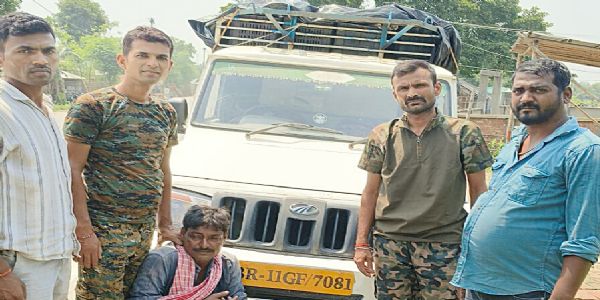 मद्य निषेध टीम ने 583 लीटर अवैध शराब के साथ एक तस्कर को किया गिरफ्तार