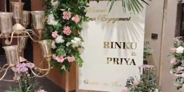 क्रिकेटर रिंकू और सांसद प्रिया सरोज की रिंग सेरेमनी, लखनऊ पहुंच रहे मेहमान