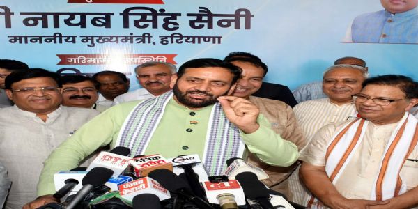 हिसार : कांग्रेस के पास केवल लंगड़े घोड़े, उन्हीं से काम चलाना पड़ेगा : नायब सैनी