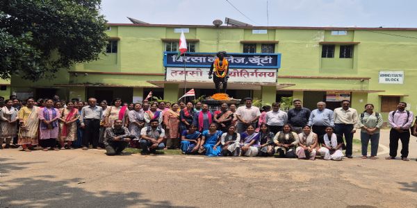 बिरसा मुंडा ने समाज के नवनिर्माण की रची नई पृष्ठभूमि : जे किड़ो