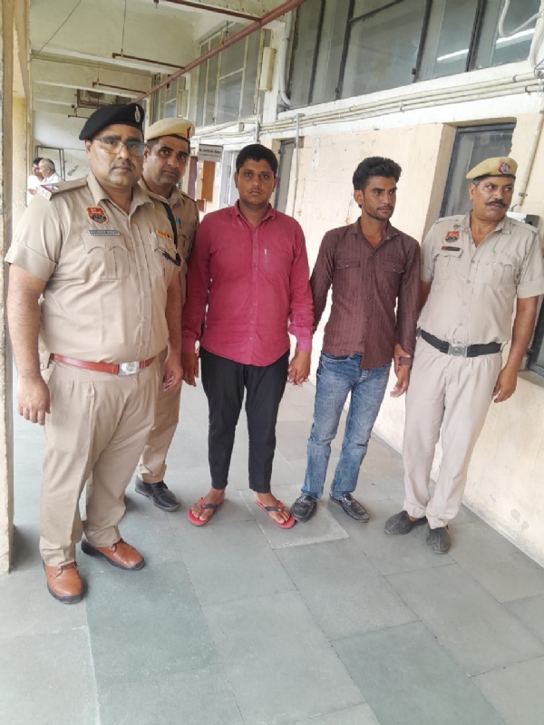 गिरफ्तार किए गए आरोपित