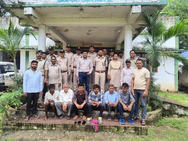 Seoni: Six accused of a gang involved in illegal hunting and illegal purchase and sale of wildlife tigers arrested and sent to jail