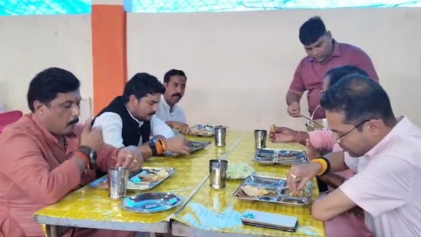 अशोकनगर: गुरुपूर्णिमा के अवसर पर करीला धाम  में सीता रसोई का शुभारंभ