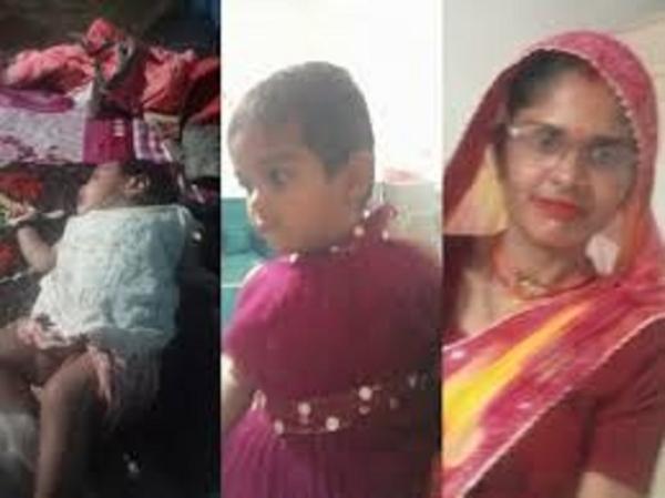 कुएं में मिले मां और दाे मासूम बच्चाें के शव