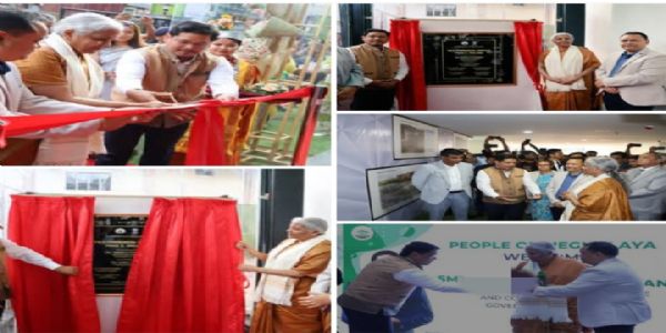 केंद्रीय वित्त मंत्री ने शिलांग में किया पोलो शॉपिंग कॉम्प्लेक्स का उद्घाटन
