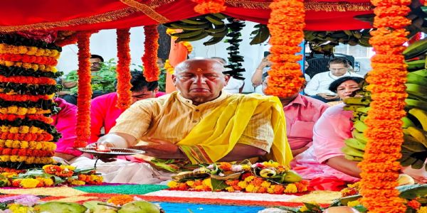 विधि विधान से हुई 25वीं रामार्चा पूजा
