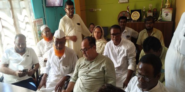 बिलासीपारा में अवैध अतिक्रमण हटाने के खिलाफ प्रदर्शन,पुलिस ने एआईयूडीएफ के 9 विधायकों को हिरासत में लिया