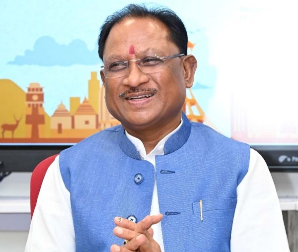 मुख्यमंत्री  विष्णु देव साय फाइल फाेटाे