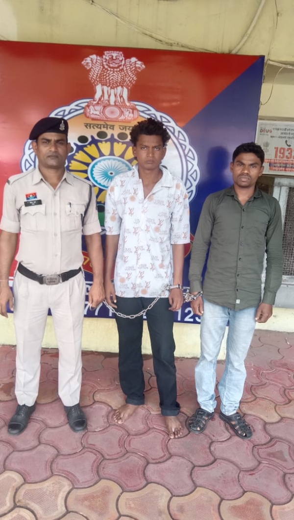 गांजा तस्कर गिरफ्तार