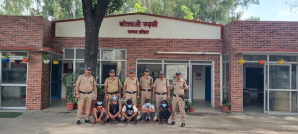 गिरफ्तार कांवडिए