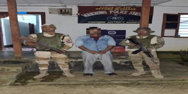 मणिपुर में तीन उग्रवादी गिरफ्तार, हथियार और दस्तावेज़ बरामद