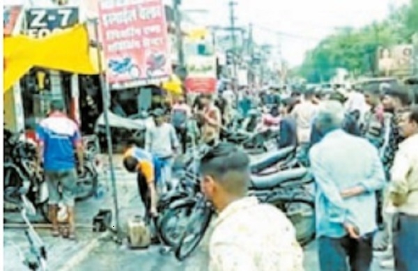 जबलपुर : वेल्डिंग दुकान में हुआ धमाका, कोई हताहत नहीं