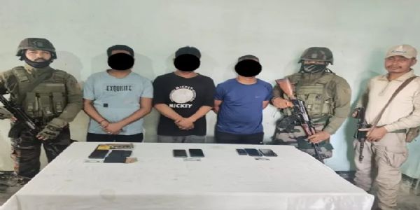 मणिपुर में विभिन्न संगठनों के आठ उग्रवादी गिरफ्तार