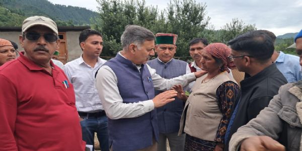 सराज में राहत एवं पुनर्वास कार्यों के लिए सात करोड़ रुपए जारी: राजेश धर्माणी