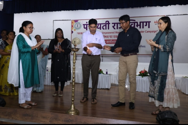 सशक्त पंचायत नेत्री अभियान पर एक दिवसीय कार्यशाला का आयोजन