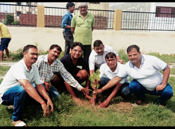 एक पेड़ मां के नाम’ अभियान के तहत राप्तीनगर विस्तार में कराया गया पौधारोपण*