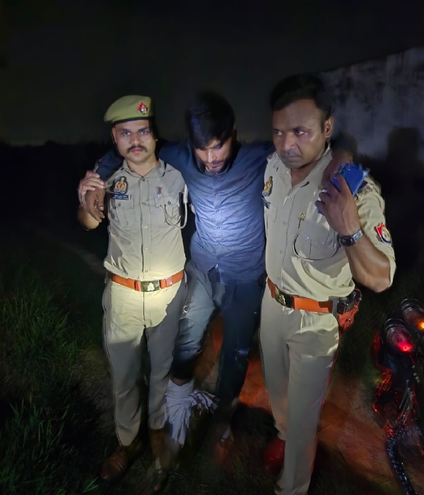 घायल बदमाश