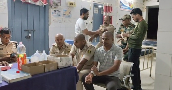 घायल।पुलिस कर्मी