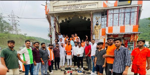 भारतीय जनता युवा मोर्चा के प्रदेश अध्यक्ष शशांक राज का जमशेदपुर में भव्य स्वागत