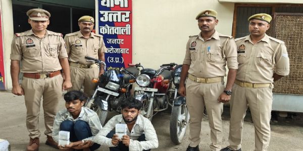 शौक पूरा करने के लिए चाेरी करने वाले दो शातिर गिरफ़्तार