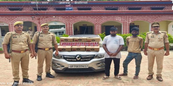 शराब के साथ 02 तस्कर को गिरफ्तार किया