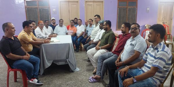 श्याम परिवार की बैठक में फिर से अध्यक्ष बने श्याम सुंदर माहेश्वरी