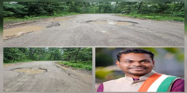 डबल इंजन की सरकार सड़कों की मरम्मत तक नहीं करा पा रही : हरीश कवासी