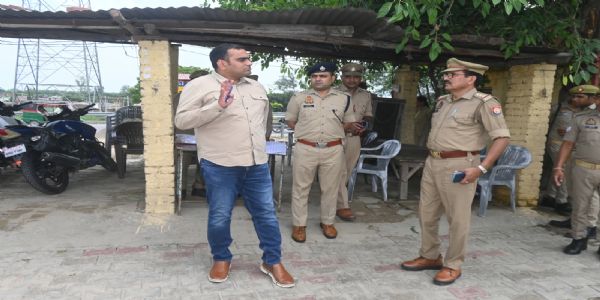 कांवड़ यात्रा पर एसएसपी की पैनी नजर, मंदिरों और मार्गों की सुरक्षा का लिया जायजा व अफसरों को दिए सख्त निर्देश