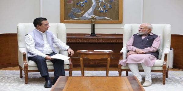 मिज़ोरम के मुख्यमंत्री ने प्रधानमंत्री से मुलाकात में विकास के मुद्दों पर की चर्चा