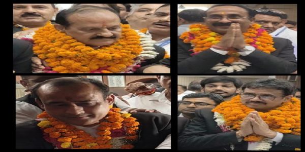 दि बार एसोसिएशन एंड लाइब्रेरी के वार्षिक चुनाव में पहले दिन 21 पदों के लिए 41 प्रत्याशियों ने कराया नामांकन