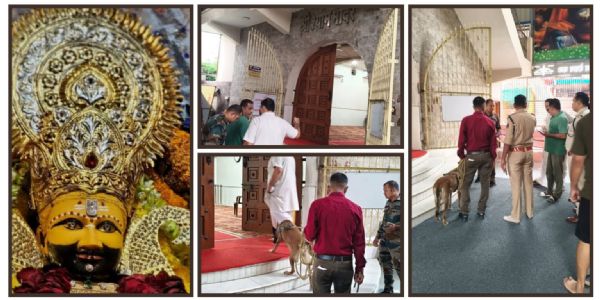 श्याममंदिर में चोरों का धावा भगवान के40लाख के जेवर ले उड़े,पुलिस ने चार संदिग्ध लोगों को पकड़ा