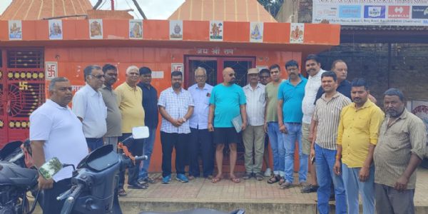 दलादली चौक दुर्गा पूजा समिति के अध्य‍क्ष बने अभिषेक