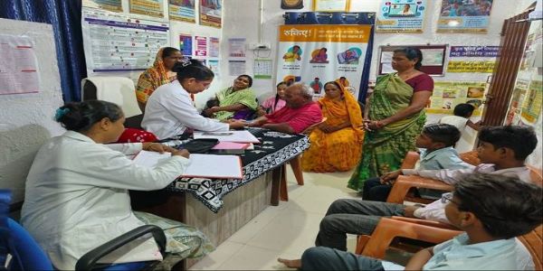 प्रदेश भर में आयुष्‍मान आरोग्‍य शिविरों का हुआ आयोजन