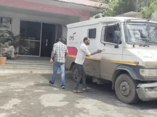 उदयपुर में एटीएम कैश वैन से मिली 11 करोड़ की चांदी, पांच हिरासत में
