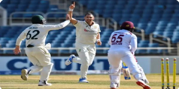 ऑस्ट्रेलिया ने वेस्टइंडीज को तीसरे टेस्ट में 176 रन से हराया, श्रृंखला 3-0 से जीती