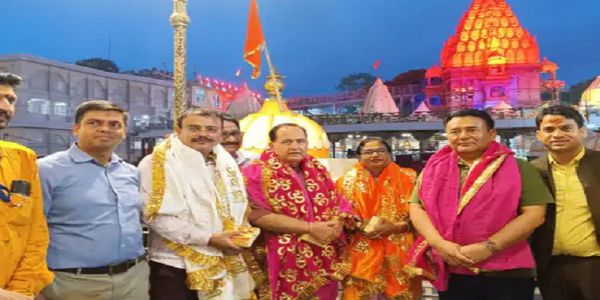चार राज्यों के विधानसभा अध्यक्षों ने किए भगवान महाकाल के दर्शन